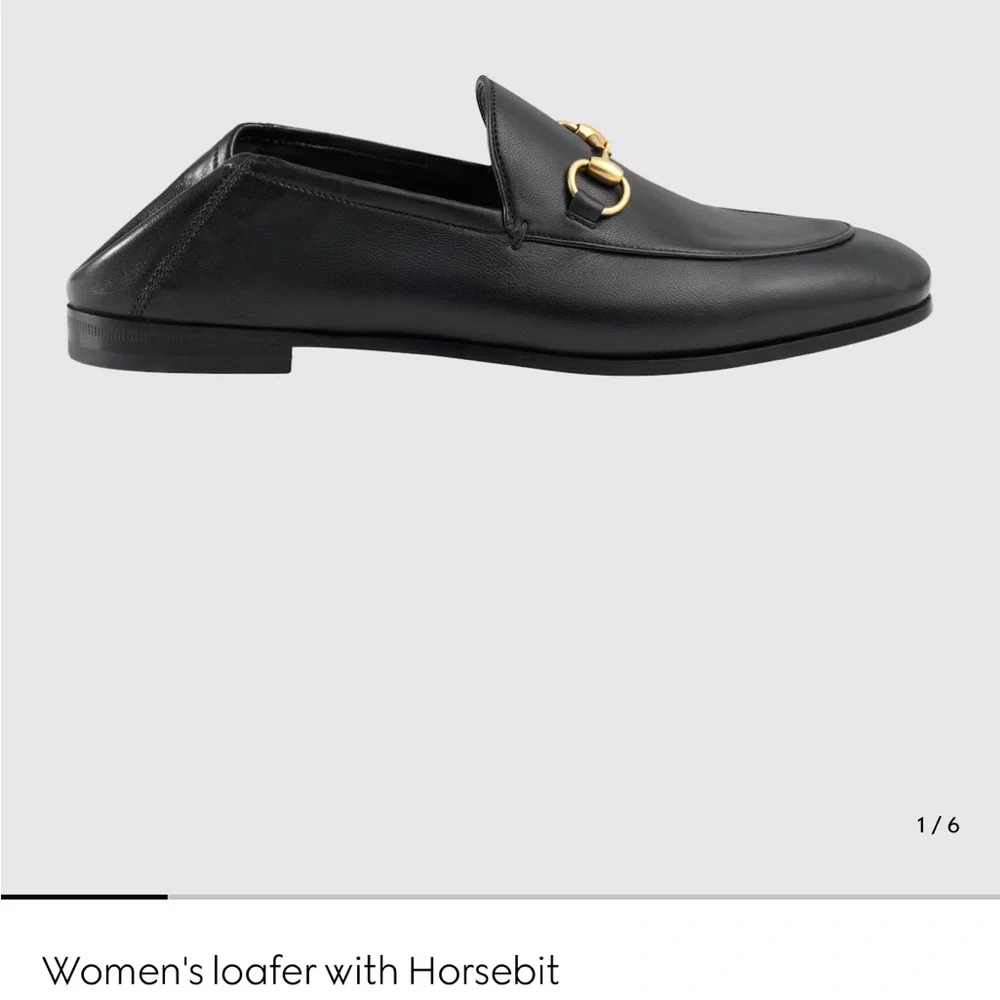 Gucci Wine Red Leather Horsebit Loafers - Picture 7 of 8